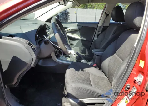 2011 Toyota Corolla Base from USA, damaged, VIN 2T1BU4EE9BC572959